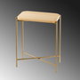 Hanah Home Mesa de Centro Shb-003-A Dorado y Natural